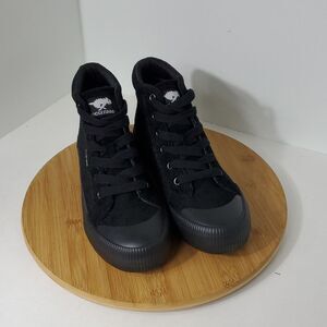 Rocket Dog Corduroy High Top Sneakers Black Size 9.5 NIB